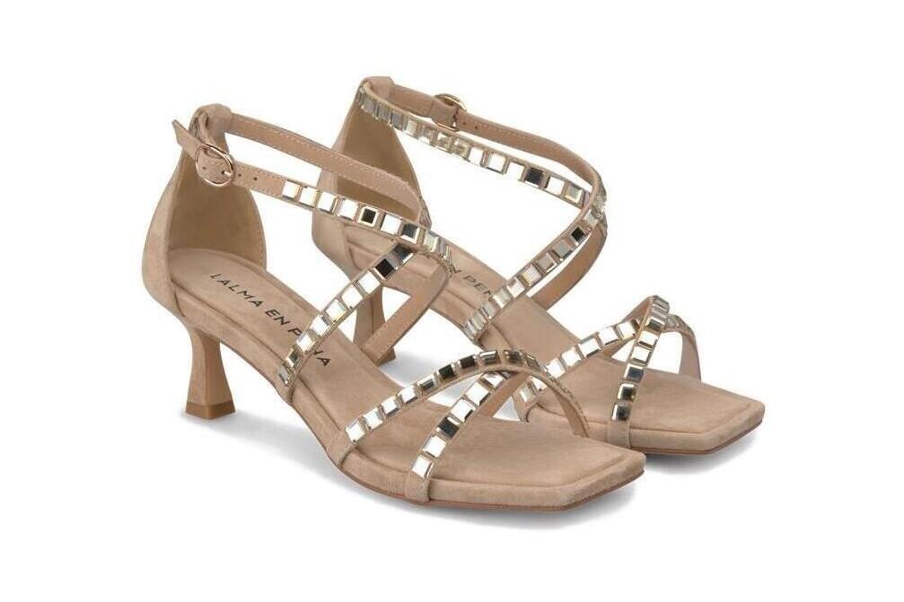 Sandalias de fiesta Alma en Pena V250869 en sand para mujer