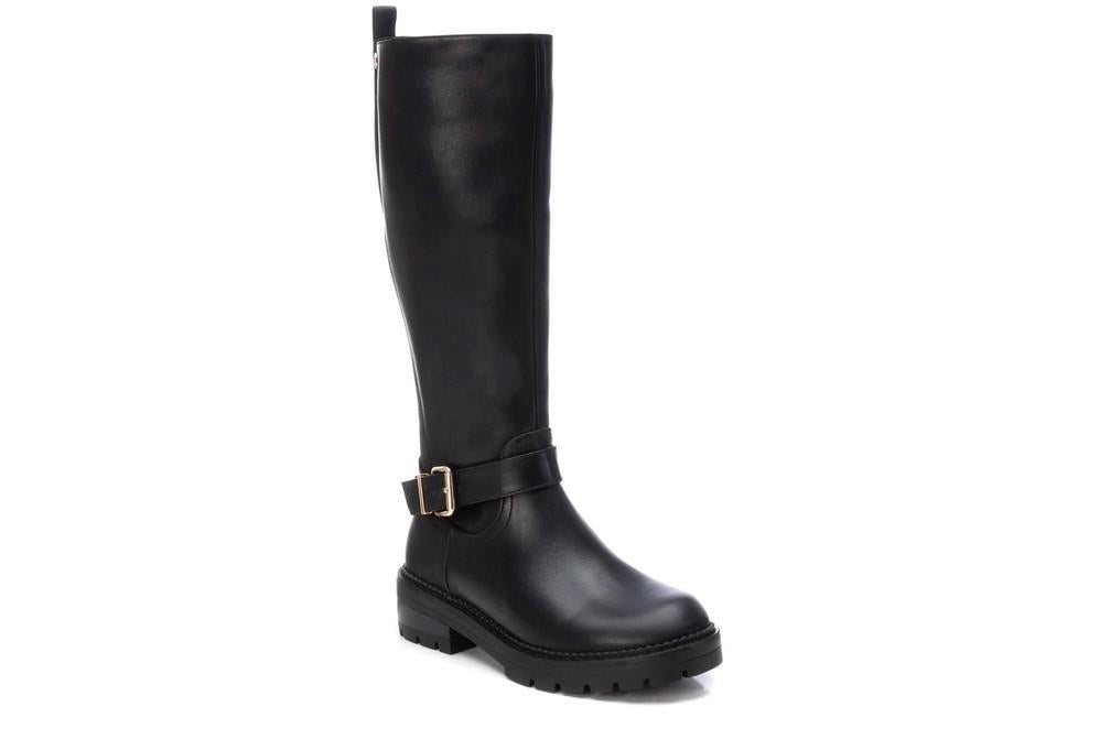 Botas altas biker XTI 143089 en negro para mujer