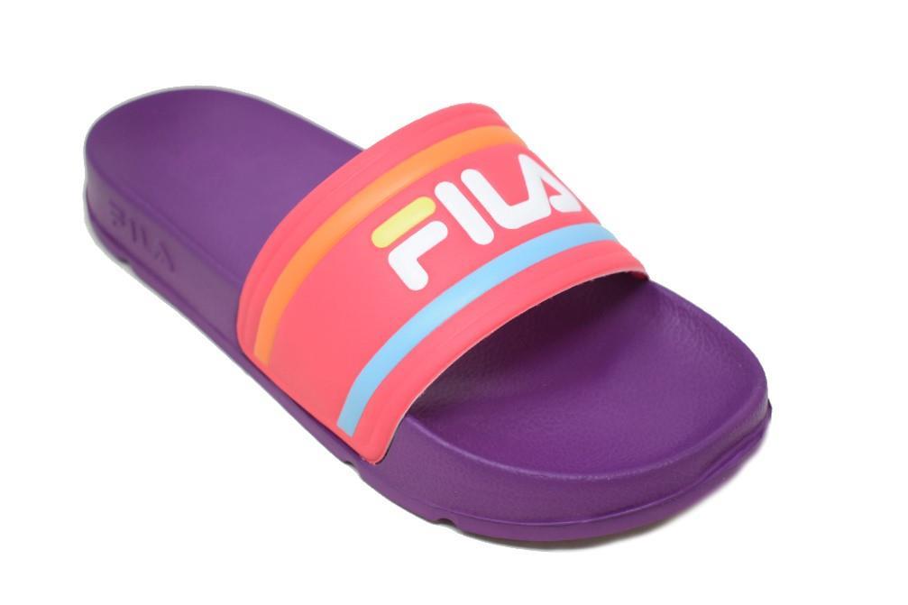 Chanclas Fila Morro 1010934 en coral para niños