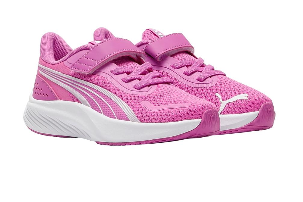 Zapatillas Puma Pounce Lite AC+ PS 311650 13 en rosa cierre ajustable