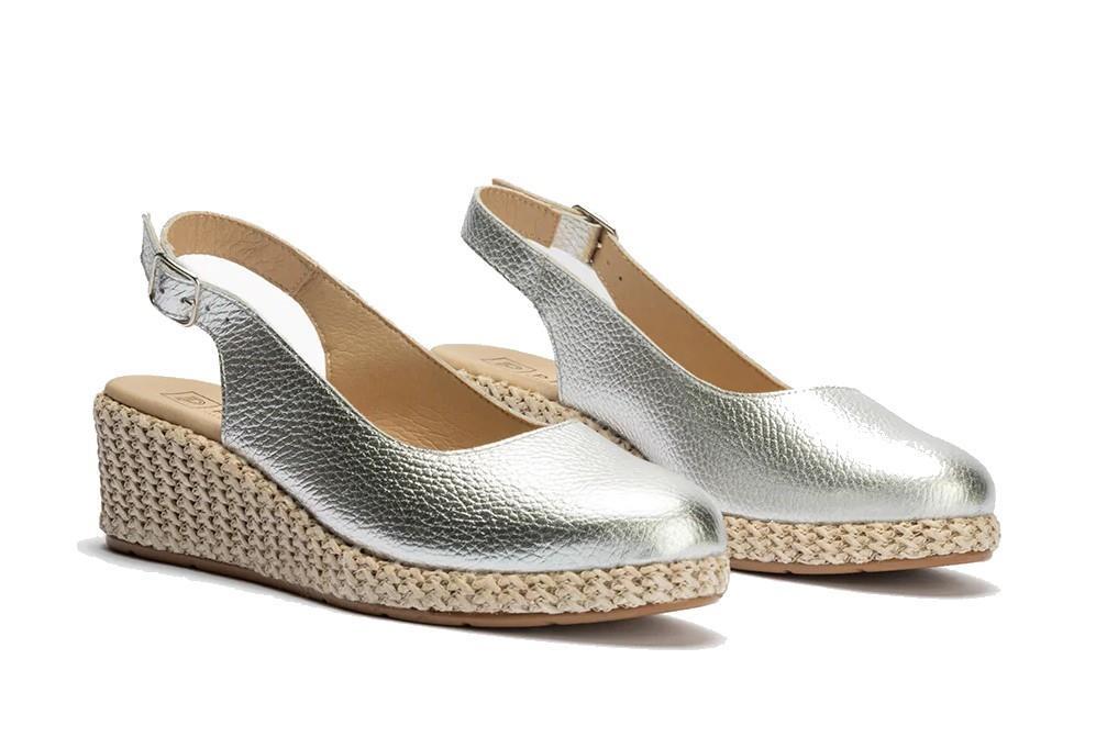 Valencianas Pitillos 10625 en plata para mujer
