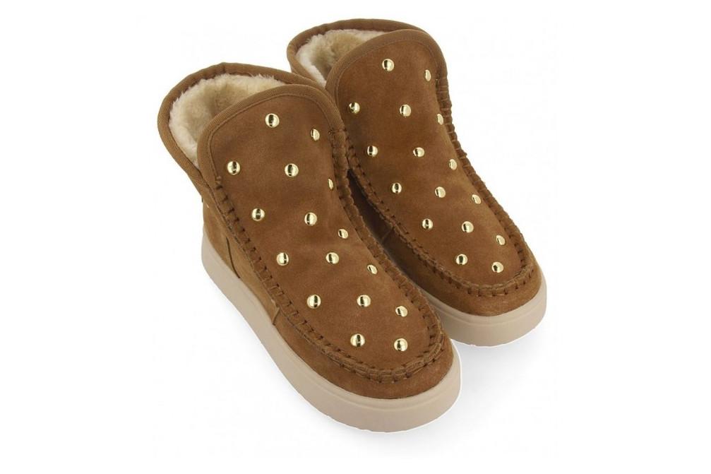 Botines australianas 73701 SCHODACK en color camel