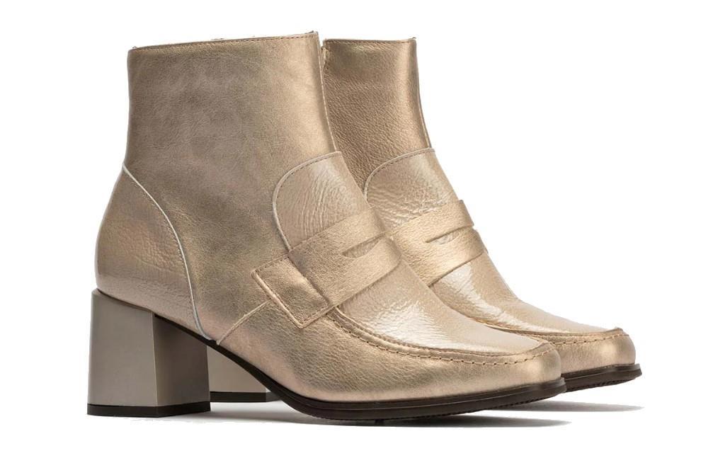 Botines Pitillos 10132 en piedra para mujer