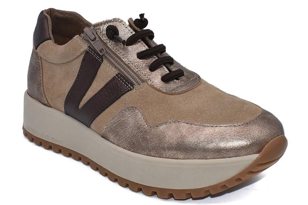 Zapatillas deportivas Chamby 160 en color marrón