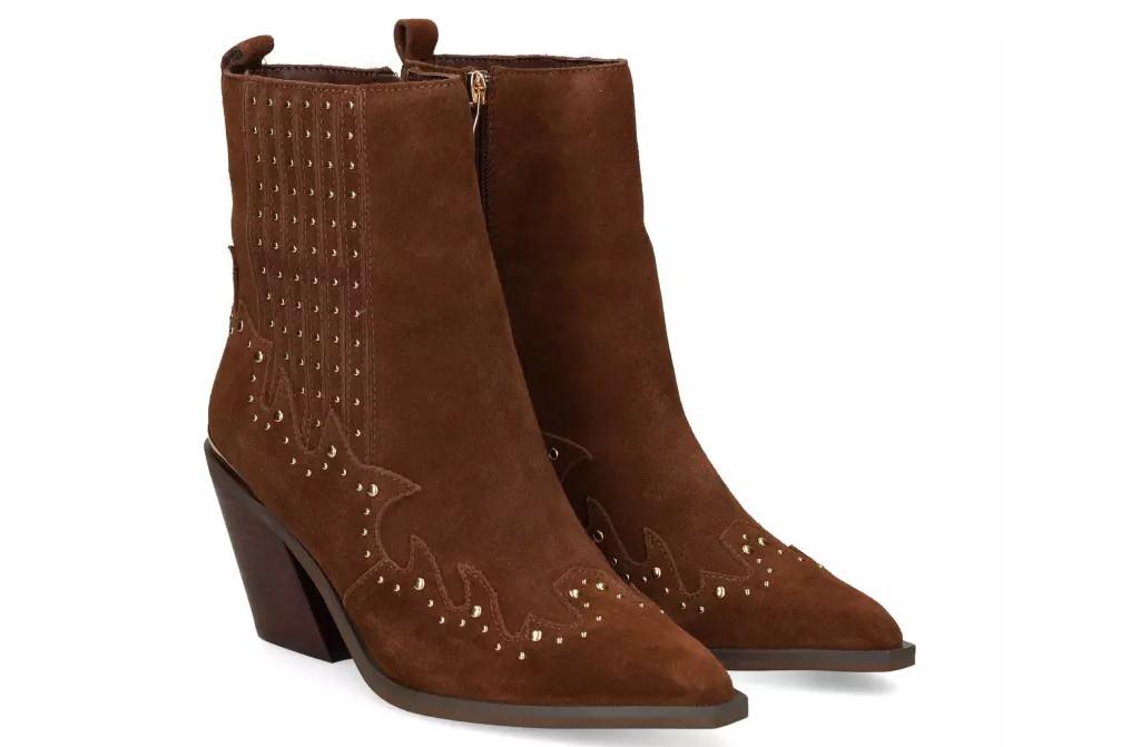 Botines cowboy Alma en Pena I2552606 en color camel