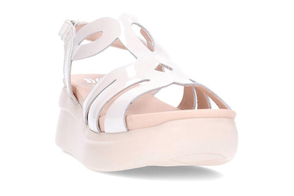Sandalias con cuña Callaghan 29927 LLANA en blanco para mujer