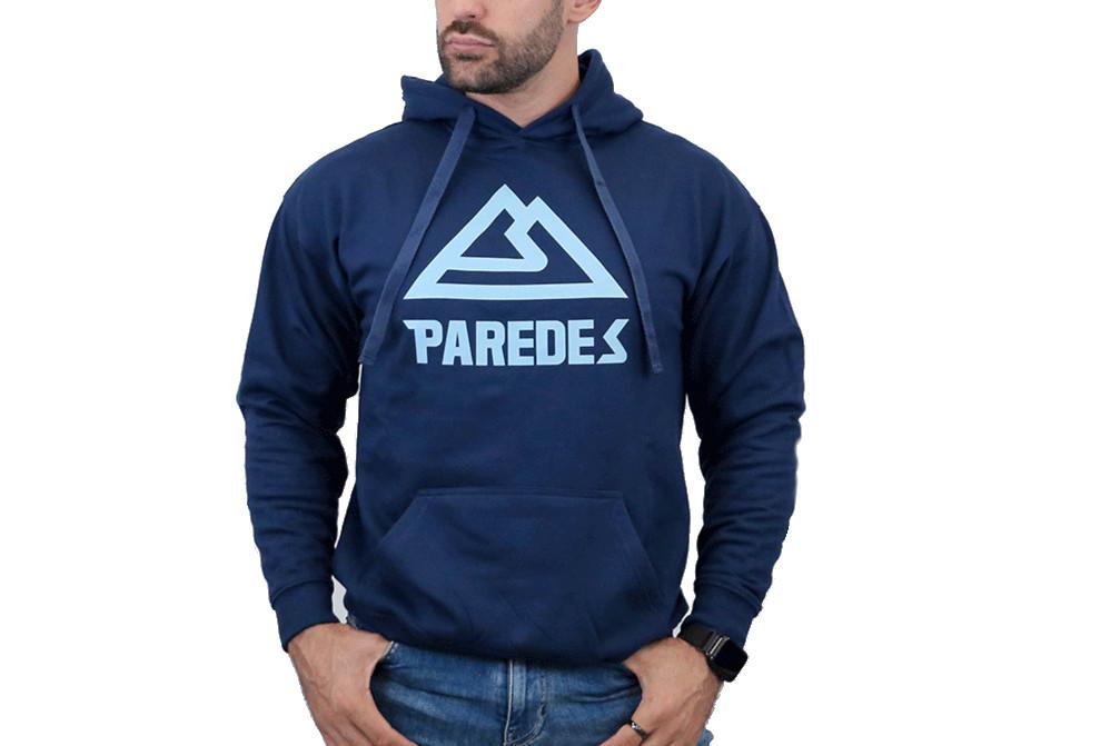 Sudadera con capucha Paredes unisex Centauro azul marino