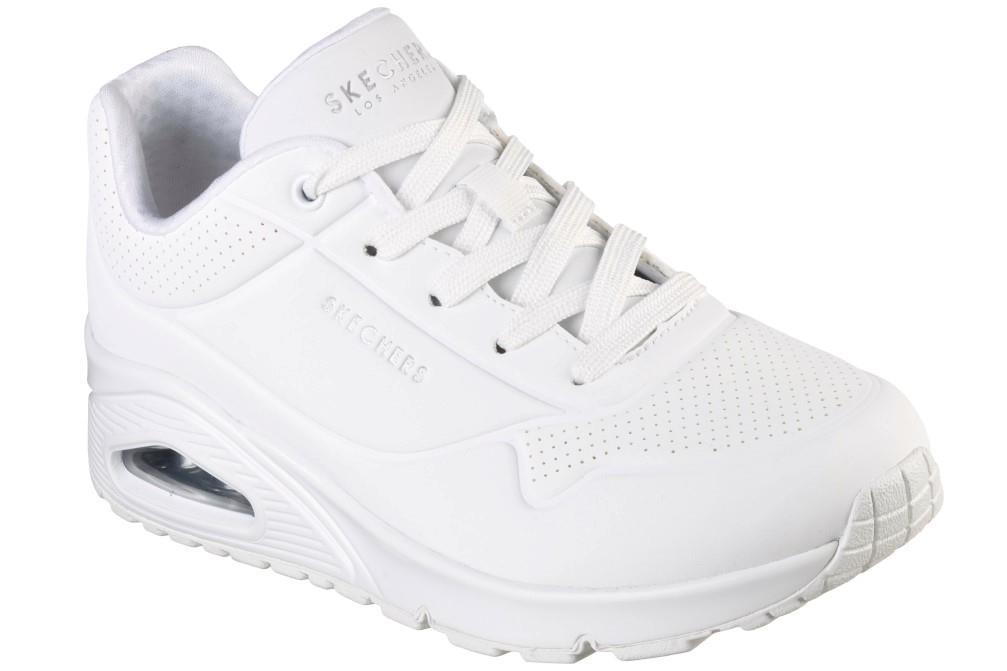 Zapatillas deportivas Skechers Uno - Stand on Air en blanco para mujer