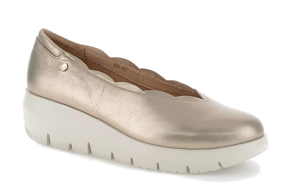 Bailarinas Stonefly PLUME 24 LAMINATED en oro mujer