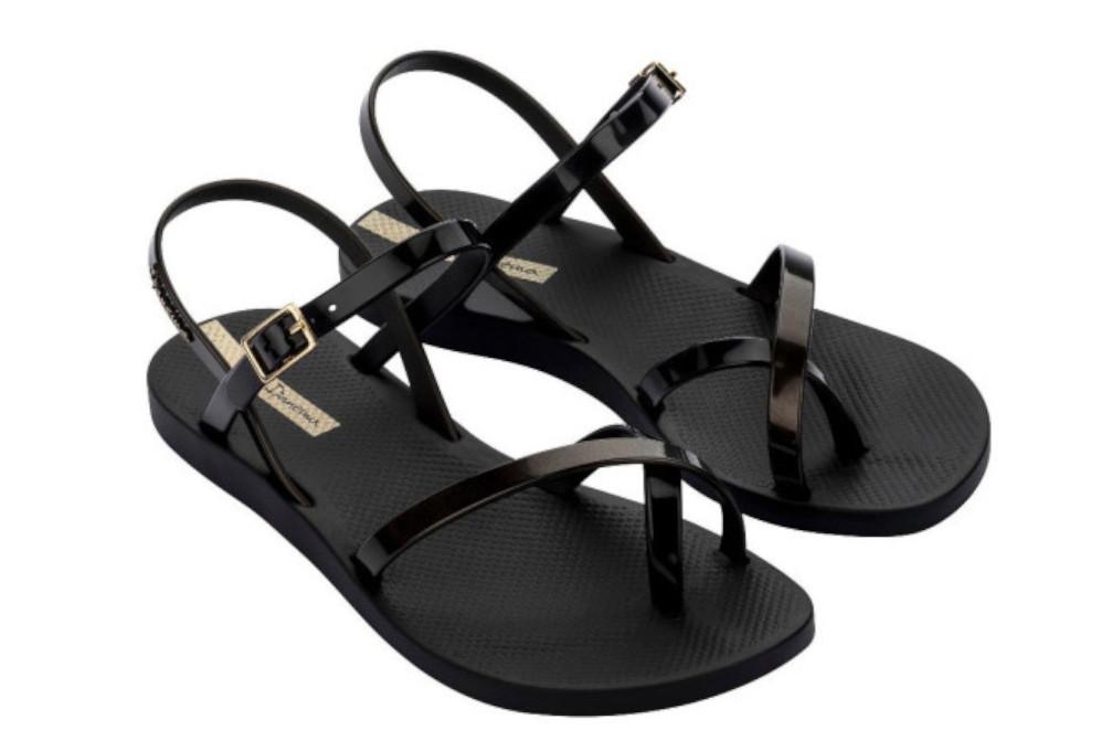 Sandalias de Dedo Ipanema Sand VIII FEM IP82842 negro para Mujer | Chanclas planas de piscina
