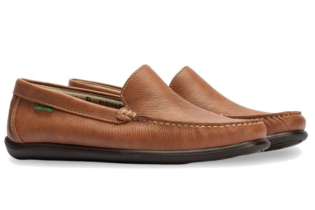 Mocasines Pitillos 40140 en marrón para hombre