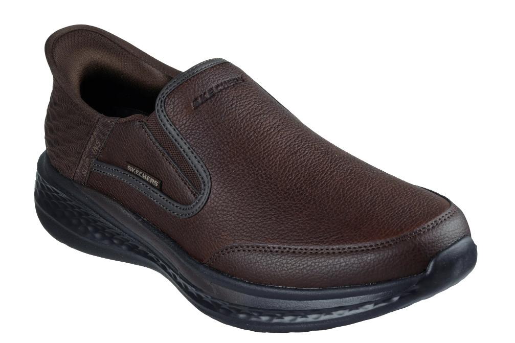 Zapato depotivo Skechers Slip-ins Relaxed Fit: Slade - Cooper en marrón
