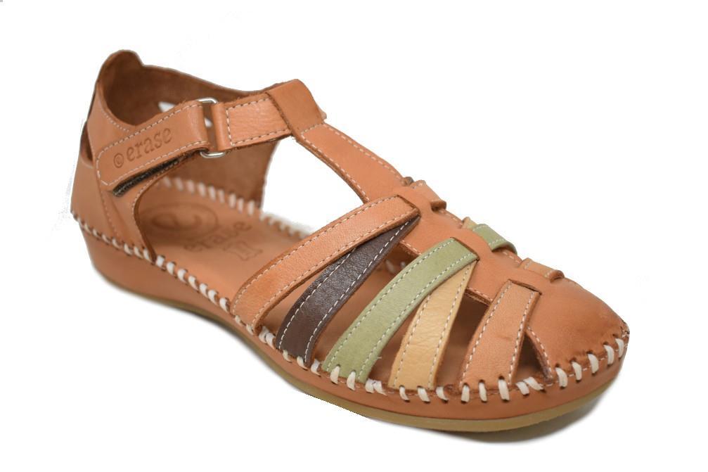 Sandalias Erase 793-56 en cuero para mujer