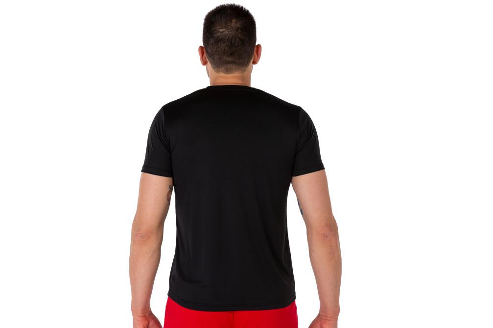 Camiseta manga corta Joma Record II hombre en negro