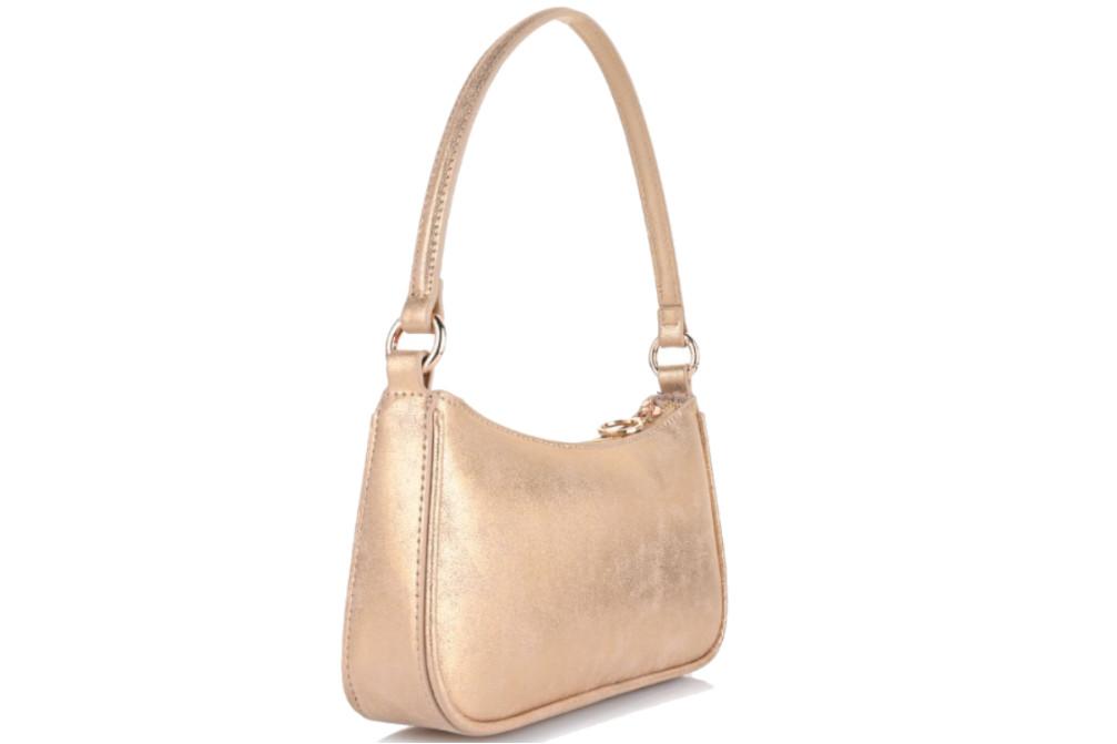 Bolso de Fiesta Menbur AMB60 Oro de Hombro y Bandolera