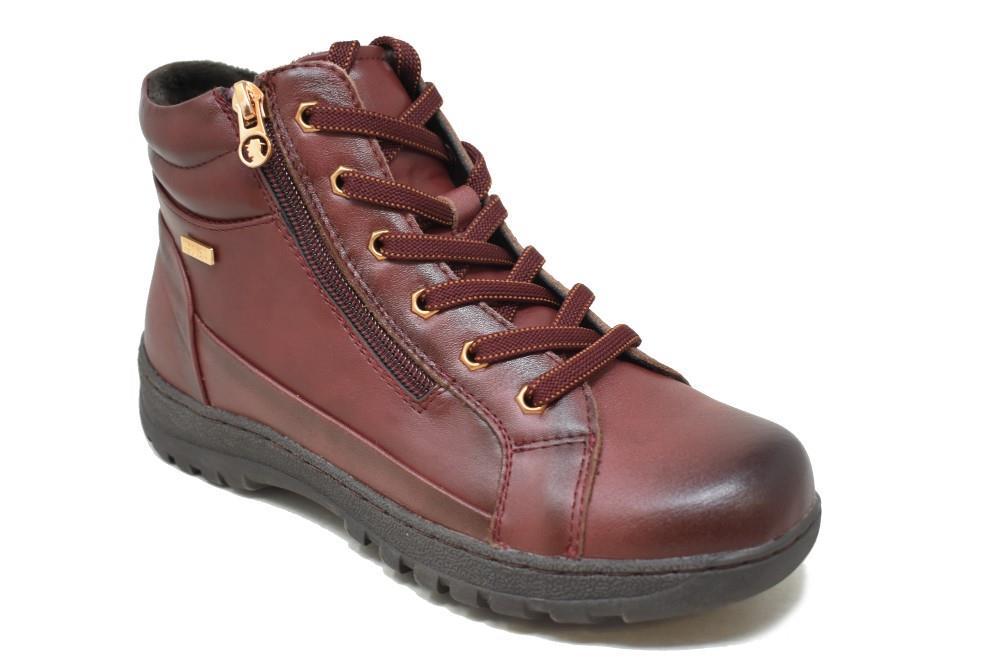 Botines con cordones Coronel Tapiocca T725-15 en burdeos