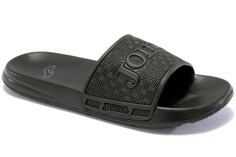 Chanclas de pala Joma Land SLANDS2601 negras para hombre - Sandalias de piscina