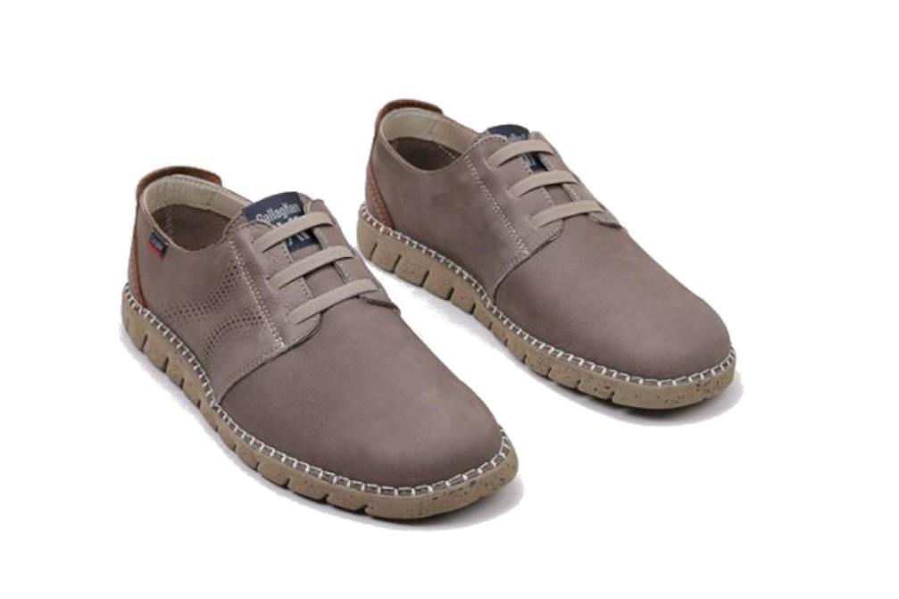 Zapatos con cordones Callaghan 43200 Viz en taupe
