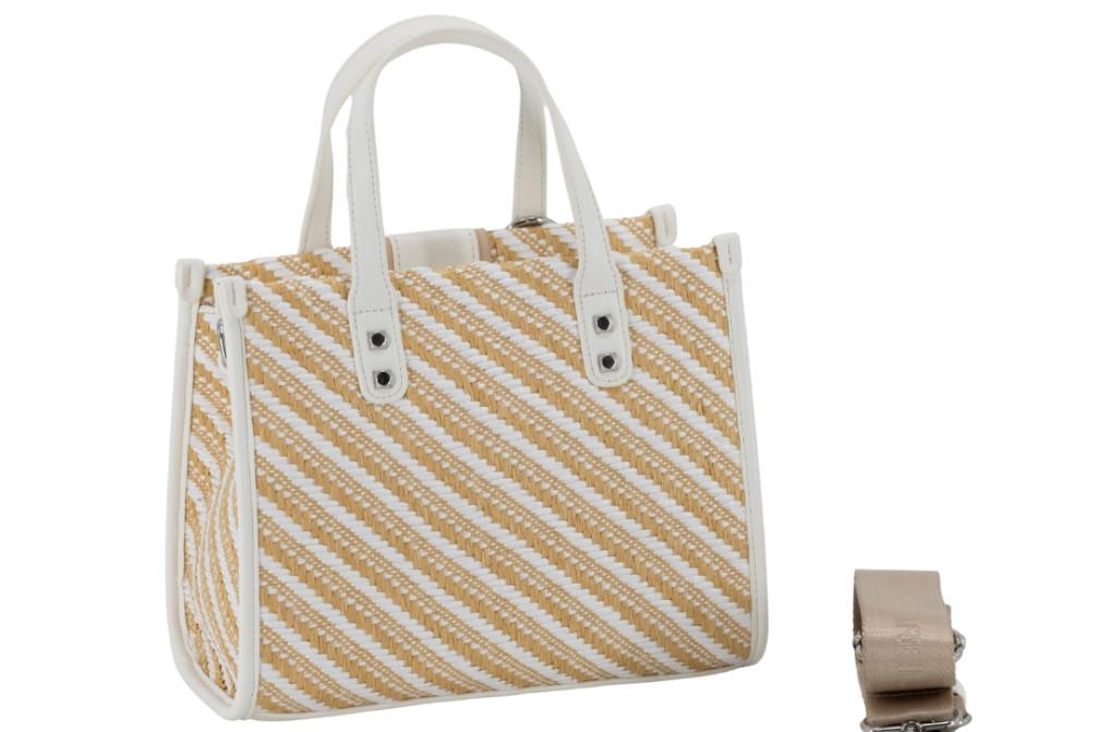Bolso Shopper Cacharel Bags CEL261023 Blanco Elegante para Mujer
