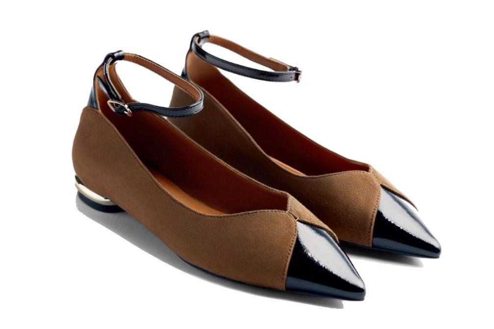 Bailarinas Gioseppo 76144 GRYCLA en color camel