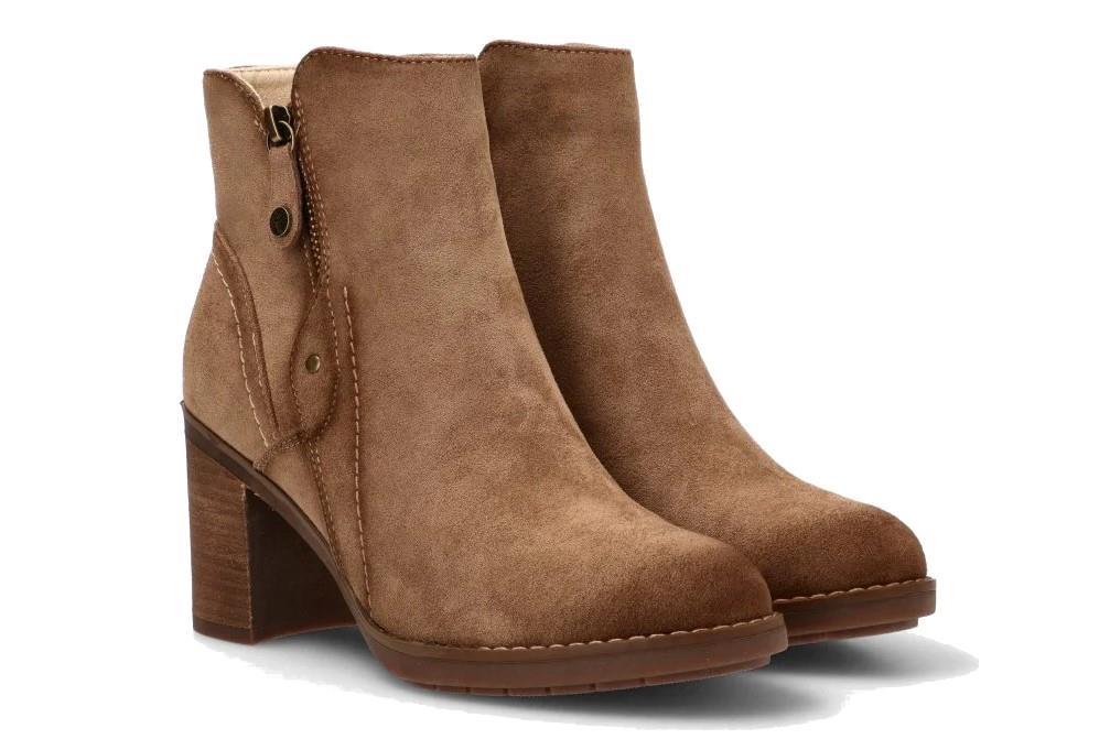 Botines de tacón Etika SOFIA 02 11039 en taupe