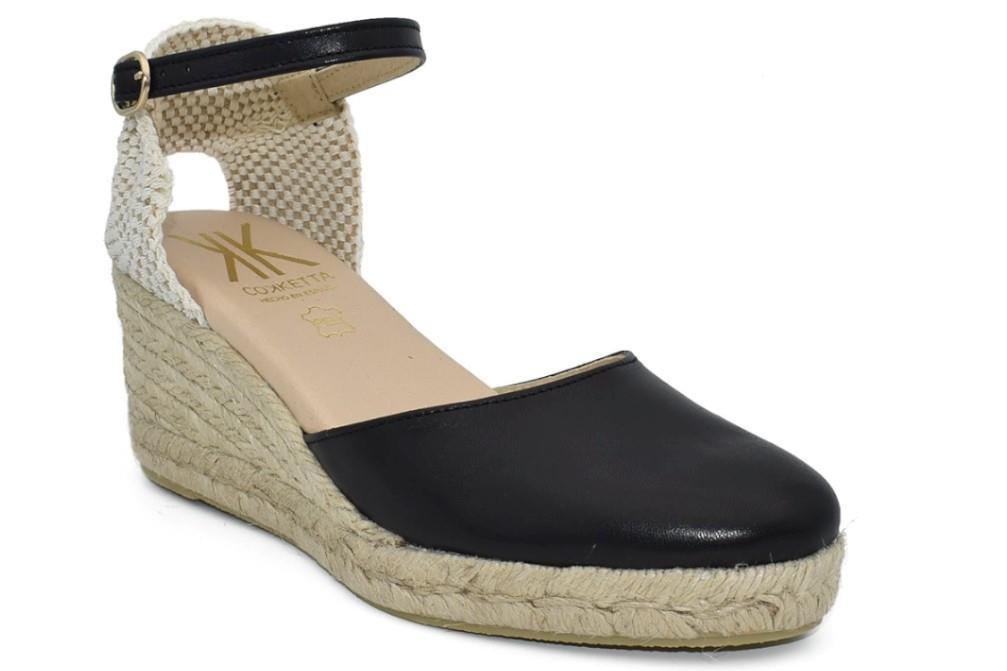 Valencianas COKKETA 5011 en negro para mujer