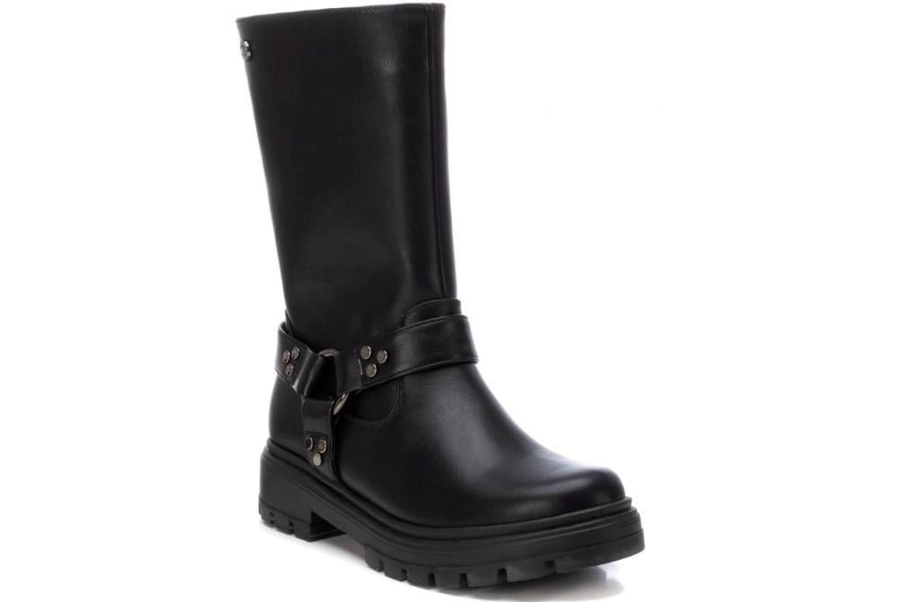 Botas moteras XTI KIDS 150989 en negro para niña