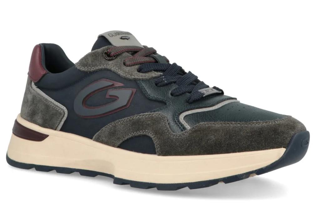 Zapatillas deportivas Guardiani Levante GM62001A de hombre en azul marino