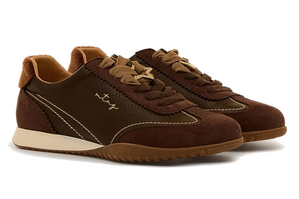 Zapatillas deportivas MTNG Alana 60041 en marrón para mujer