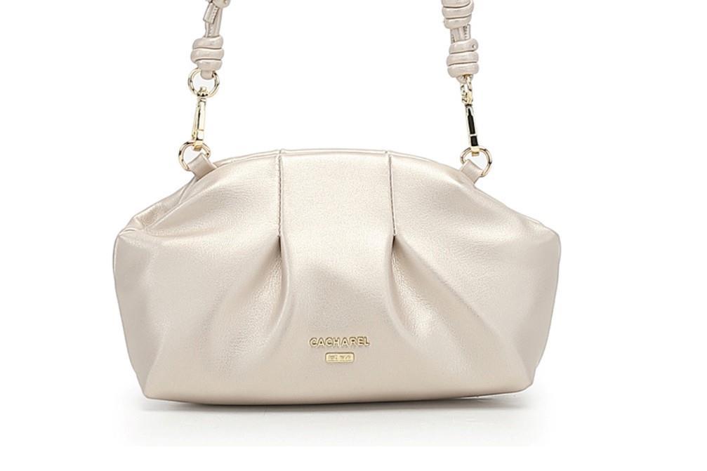 Bolso bandolera de fiesta Cachare bags CF251032 en metal