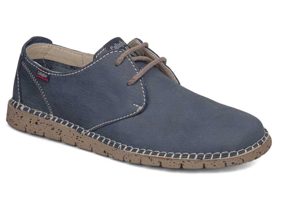 Zapato con cordones Callaghan 84702 Abiatar para hombre azul marino