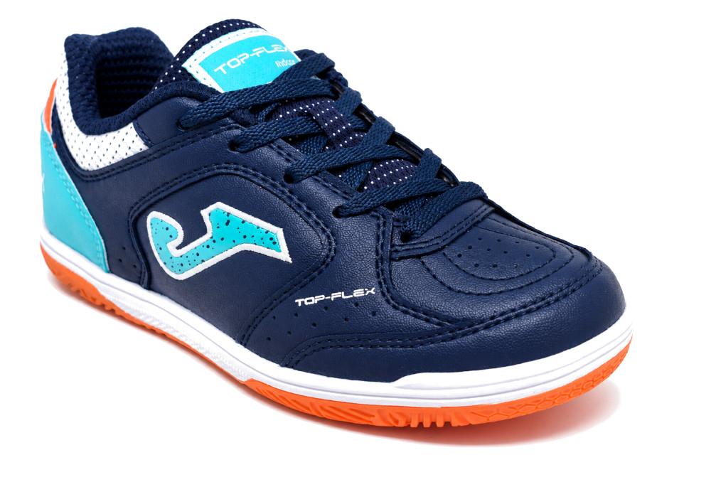 Zapatillas Fútbol Sala Joma Top Flex Junior 2603 Azul TPJW2603IN