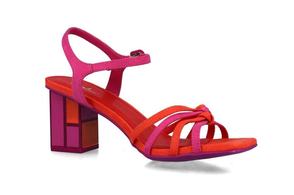 Sandalia Menbur 025238 Runcina en fucsia para mujer