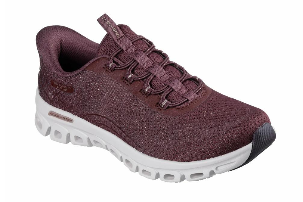 Zapatillas Skechers Slip-ins Glide-Step Elevate Amaze 1047750 burdeos para mujer
