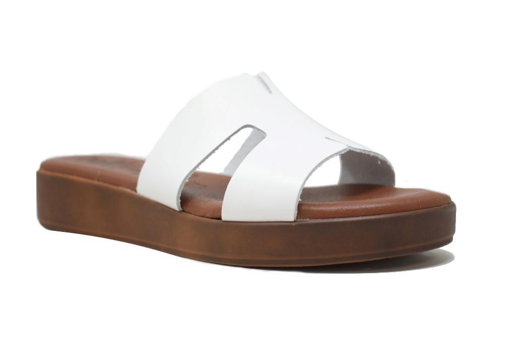 Sandalias con plataforma Tekila 36 en blanco para mujer