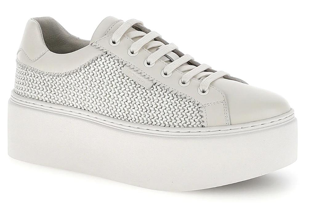 Zapatillas deportivas con plataforma Stonefly ALLACCIATE SKY 1 223835 en blanco
