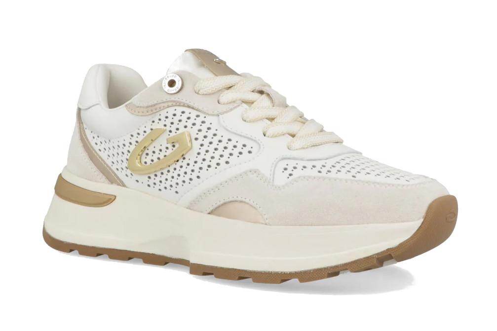 Zapatillas deportivas Guardiani Levante Top GL61502A en color blanco