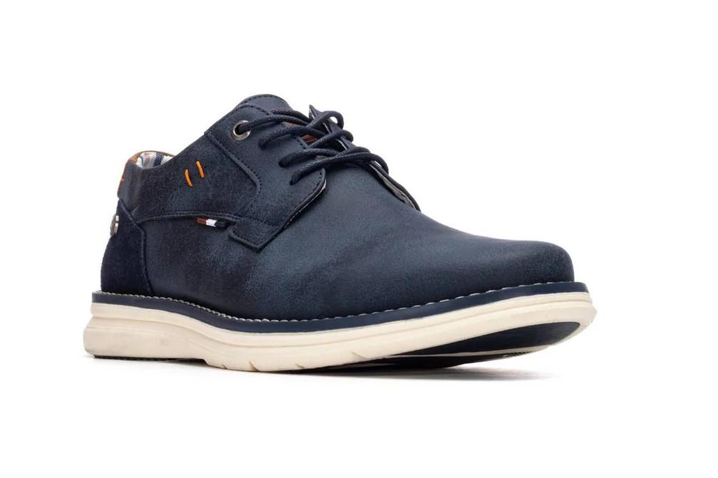 Zapato con cordones blucher para hombre XTI 145770 en azul marino Casual Elegante