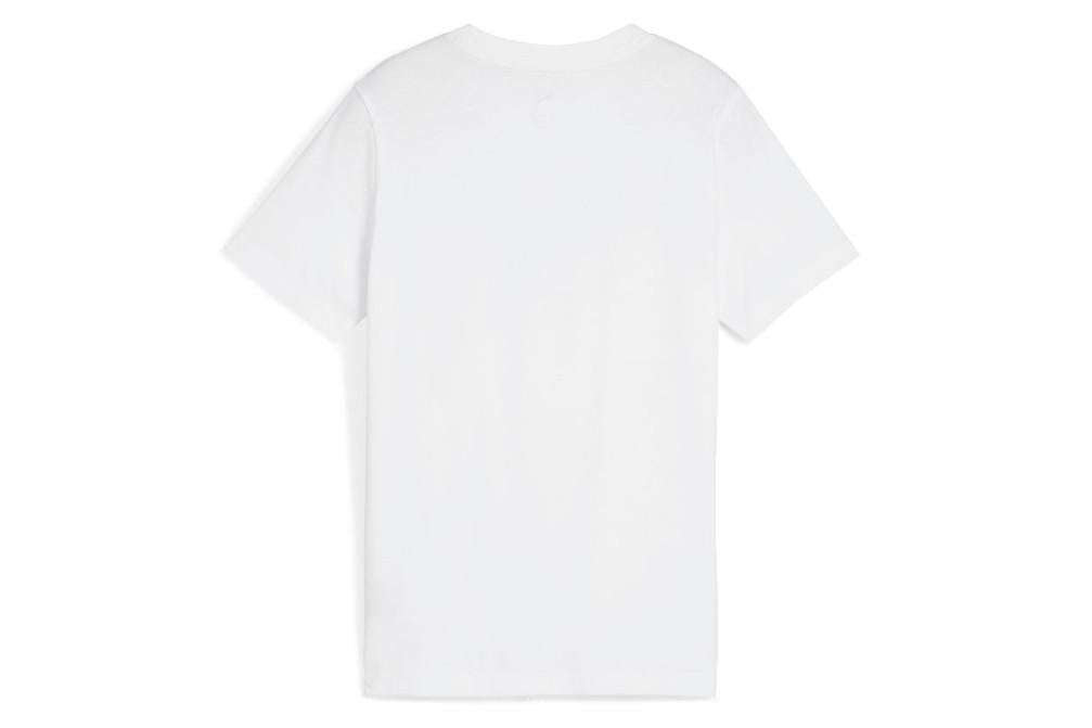 Camiseta manga corta Puma Essentials Cat Logo 684907 Blanca Niño