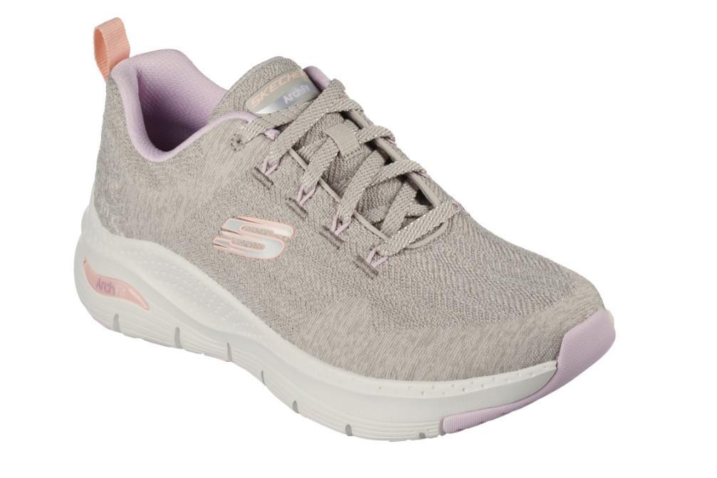 Zapatilla Skechers Arch Fit - Comfy Wave 149414 para mujer en taupe