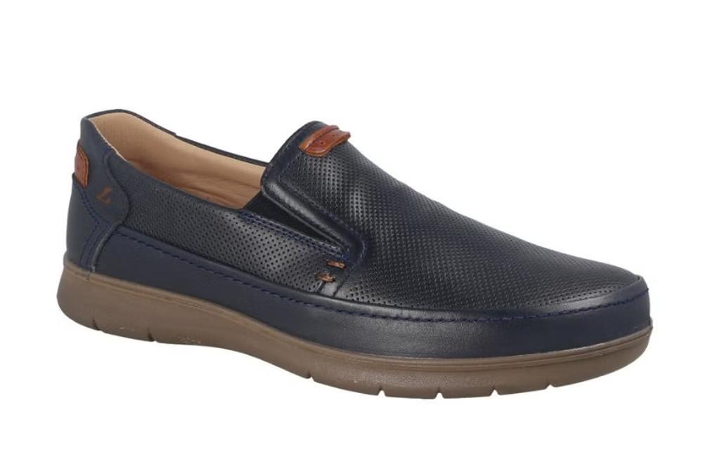 Mocasines para hombre Luisetti 27924NA en color azul marino