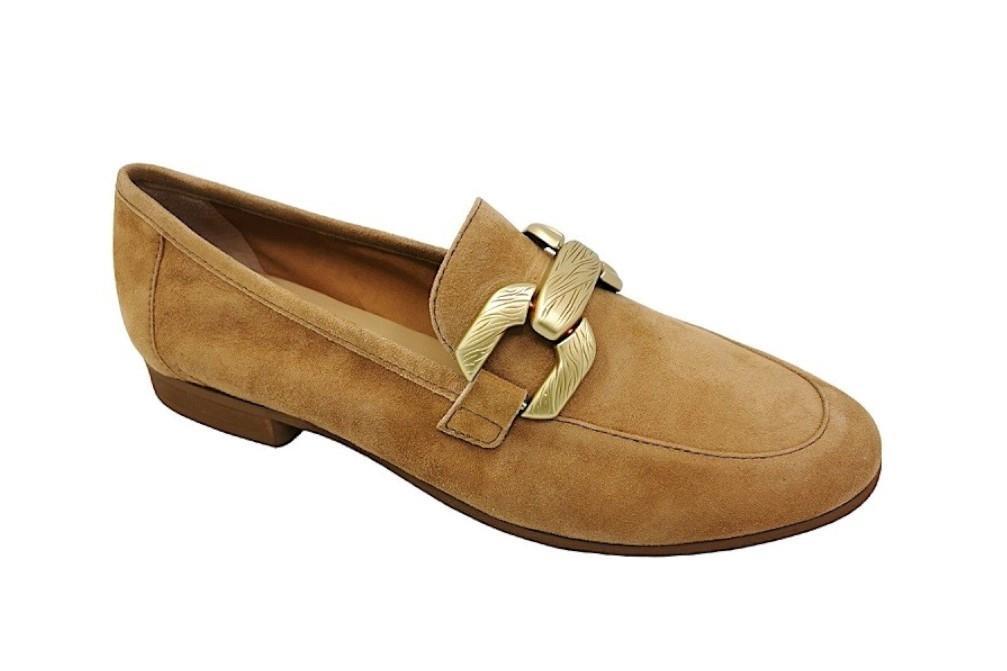 Mocasines Regarde Le Ciel Aida-03 en cuoio para mujer