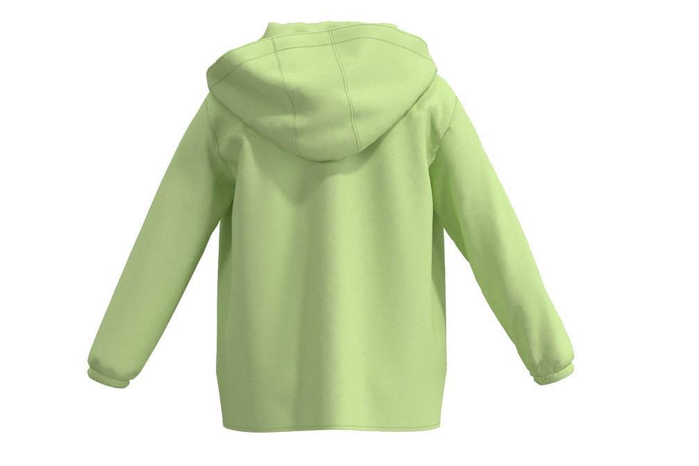 Anorak Joma Metaverse 500764 en verde para niños