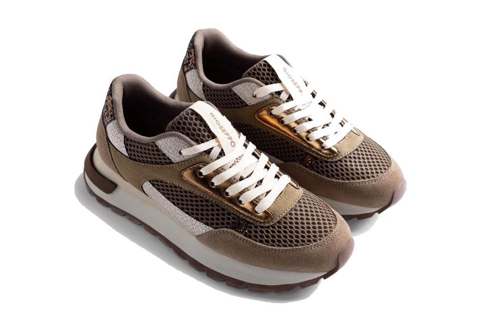 Zapatillas deportivas Gioseppo FUNKLEY 76494 en color taupe