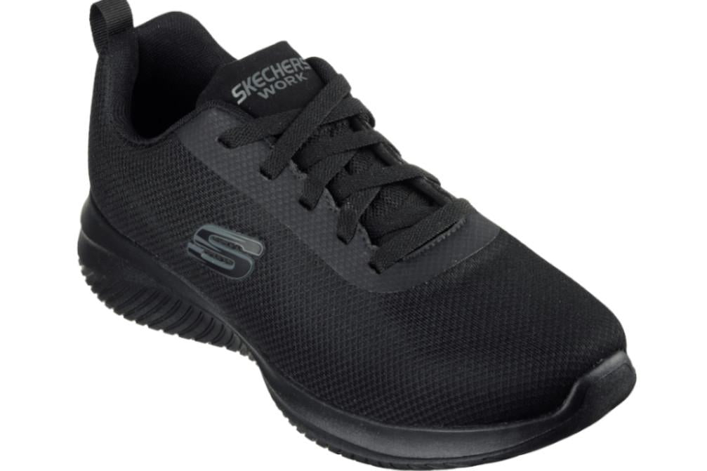 Zapatillas de Trabajo Skechers 200241EC Negro para Hombre | Antideslizantes Hostelería y Seguridad