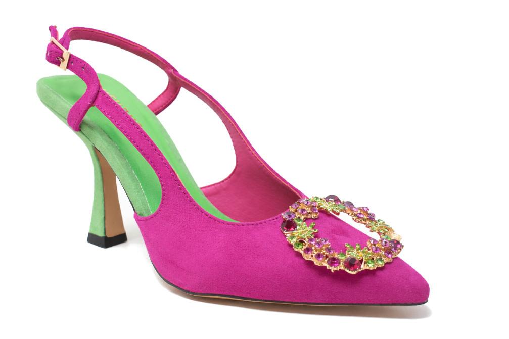 Zapatos de tacón Fiesta Mujer Menbur AM76218 Fucsia