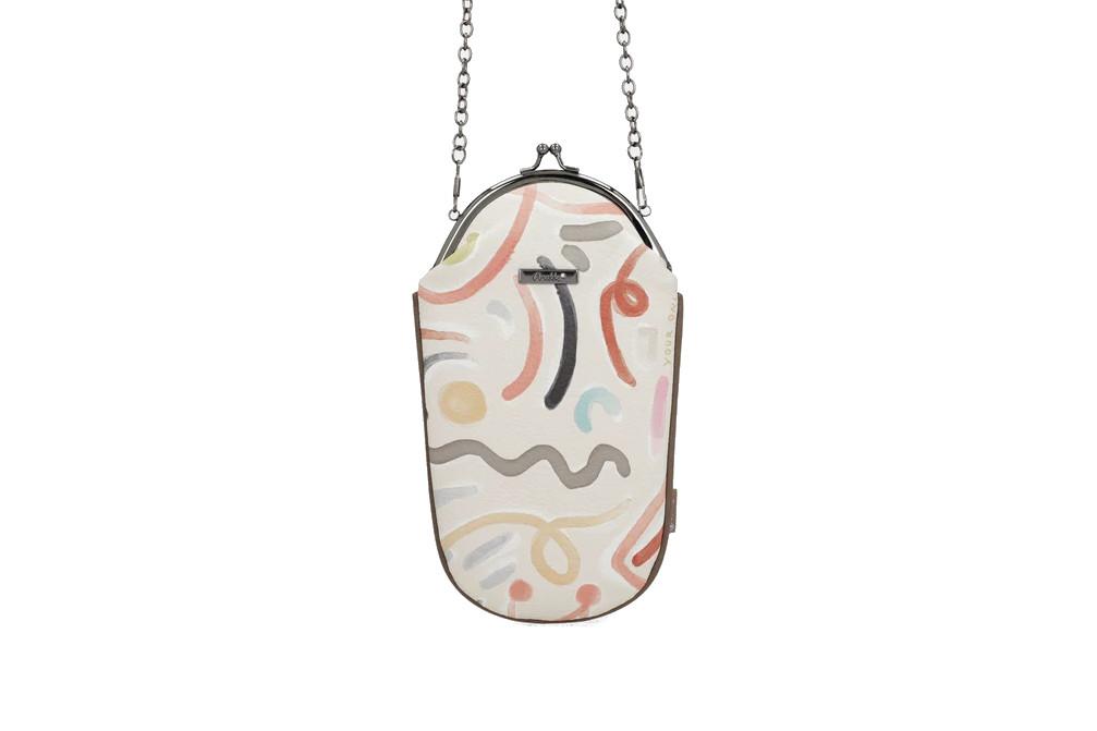 Funda de gafas mujer Anekke Olympia 42747-388 con boquilla y cadena – elegante y práctica
