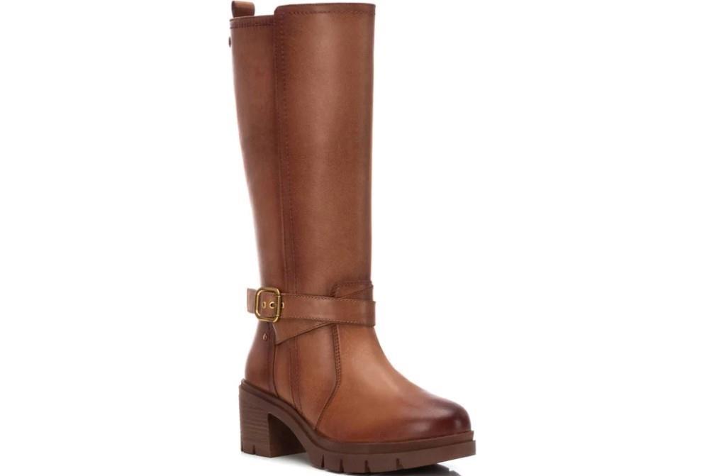 Botas altas Carmela 161976 en camel para mujer