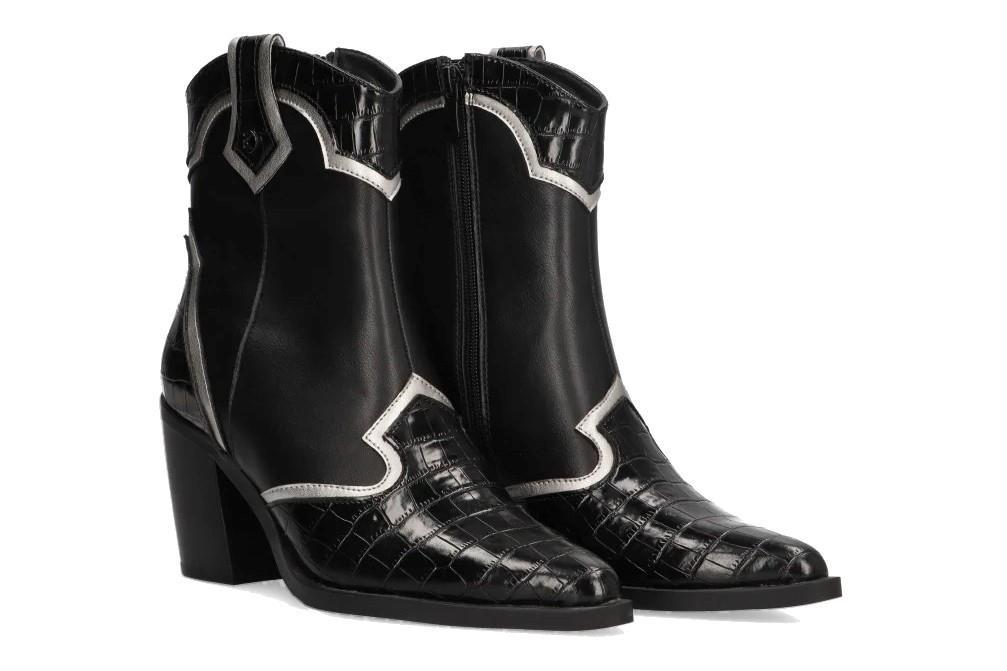 Botines cowboy Etika LYSS 110526 en negro para mujer
