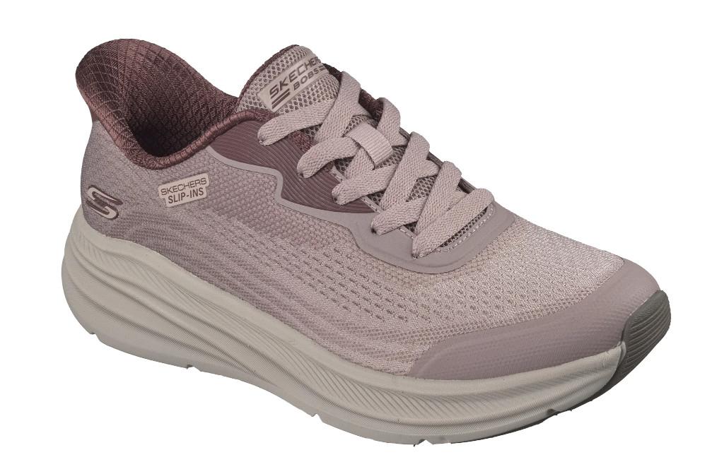 Zapatillas deportivas Skechers Slip-ins BOBS Sport Skillz Airy Stride 117760 para mujer en malva